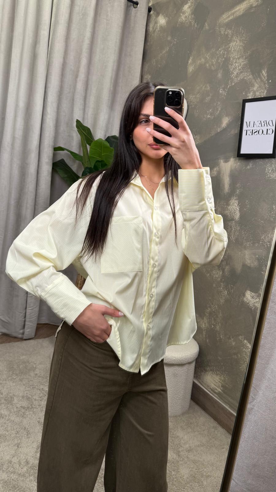 Camicia Over a righe HaveOne -CFW-Q150-