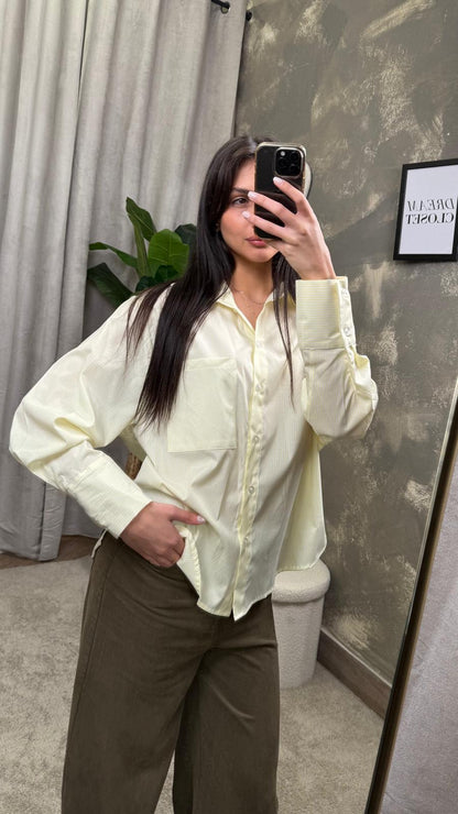Camicia Over a righe HaveOne -CFW-Q150-