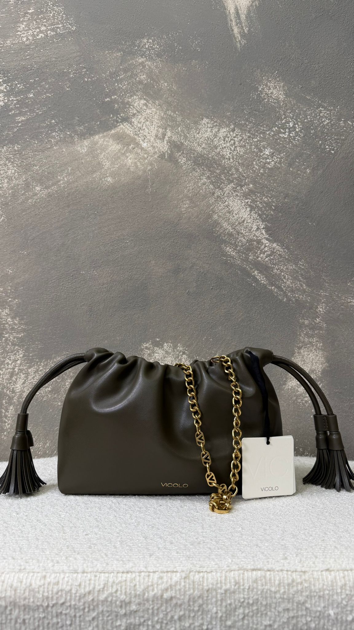 Borsa ViCOLO Tassel Small -XAB0035-