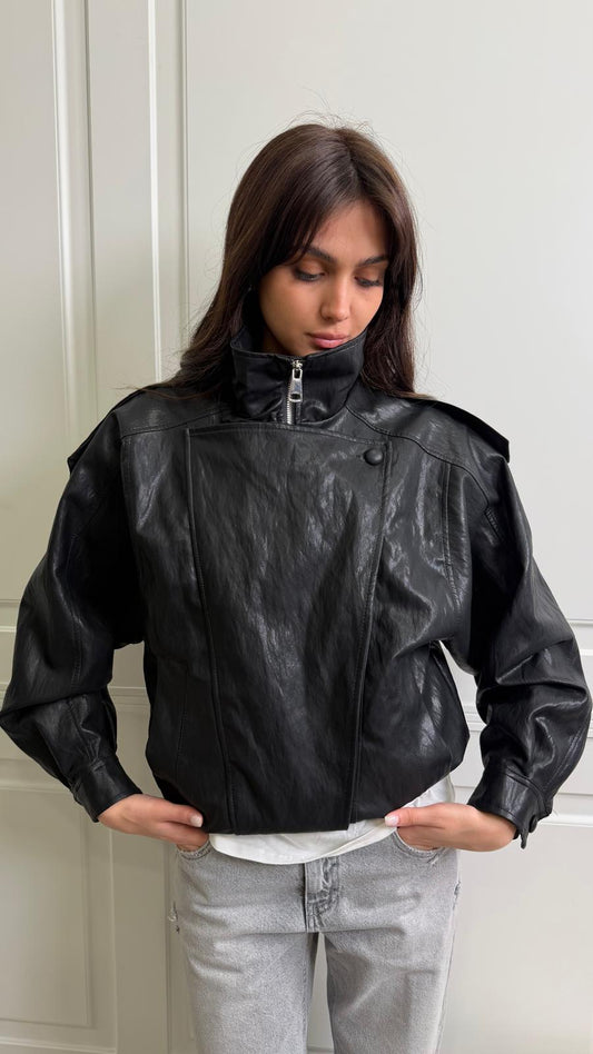 Giaccone ecopelle HaveOne -JFW-Q082-