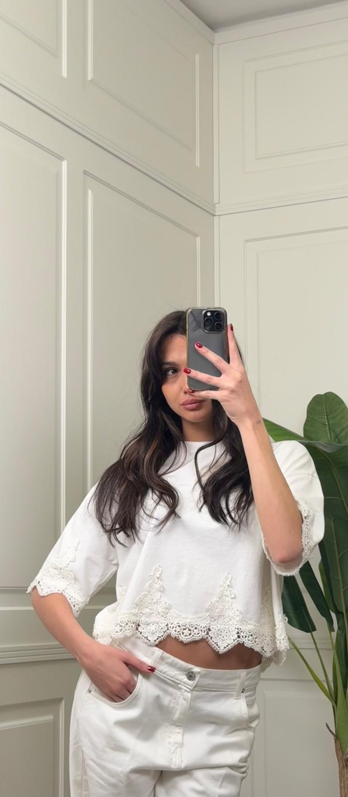 T-shirt Cropped HaveOne  -TMA Q070-