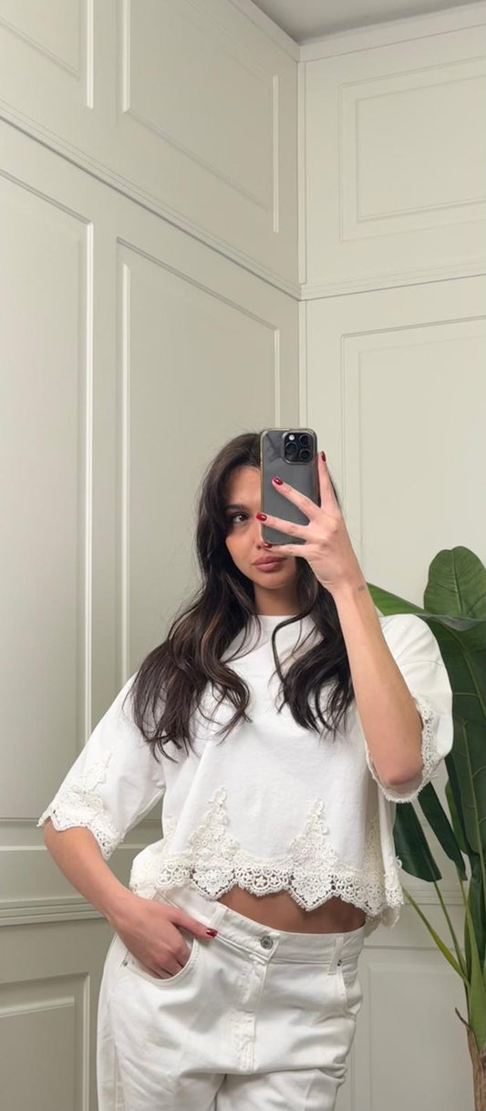 T-shirt Cropped HaveOne  -TMA Q070-