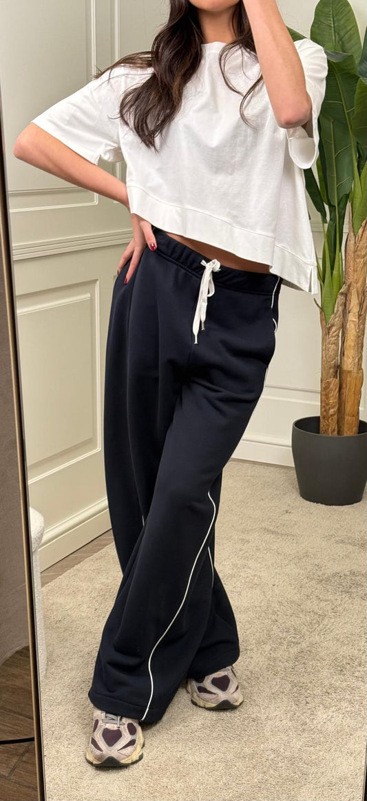 T-shirt  ViCOLO asimmetrica  -UAB0281-