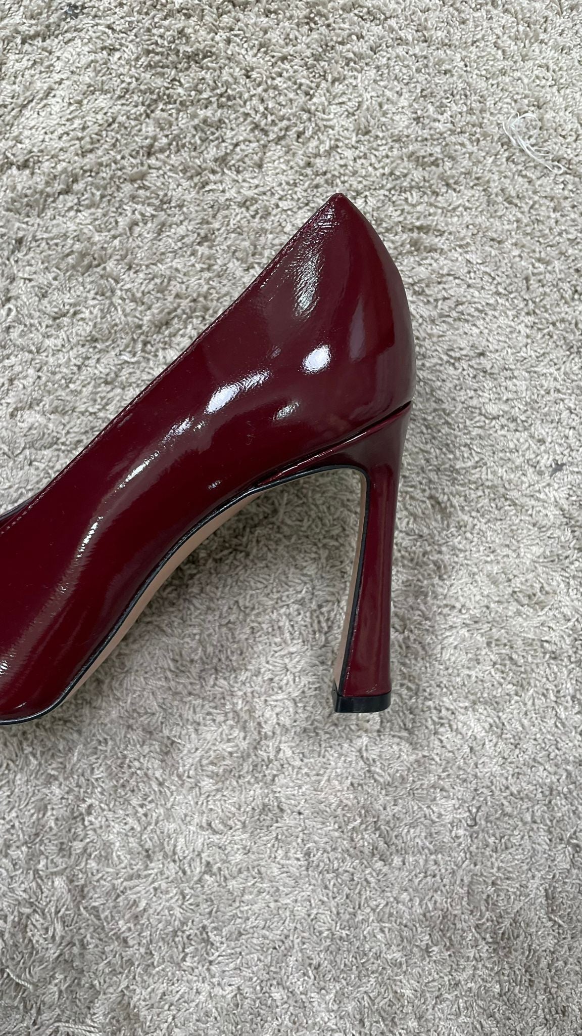 Décolleté laccato Ovyè (Nero-Bordeaux) -AC903-
