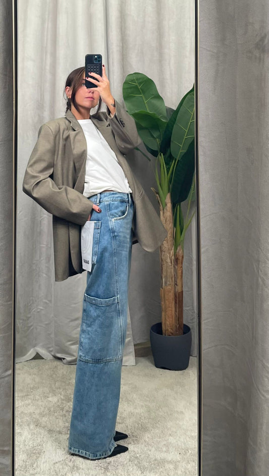 Jeans "Dakar" HaveOne denim blu -PGZ-P076-