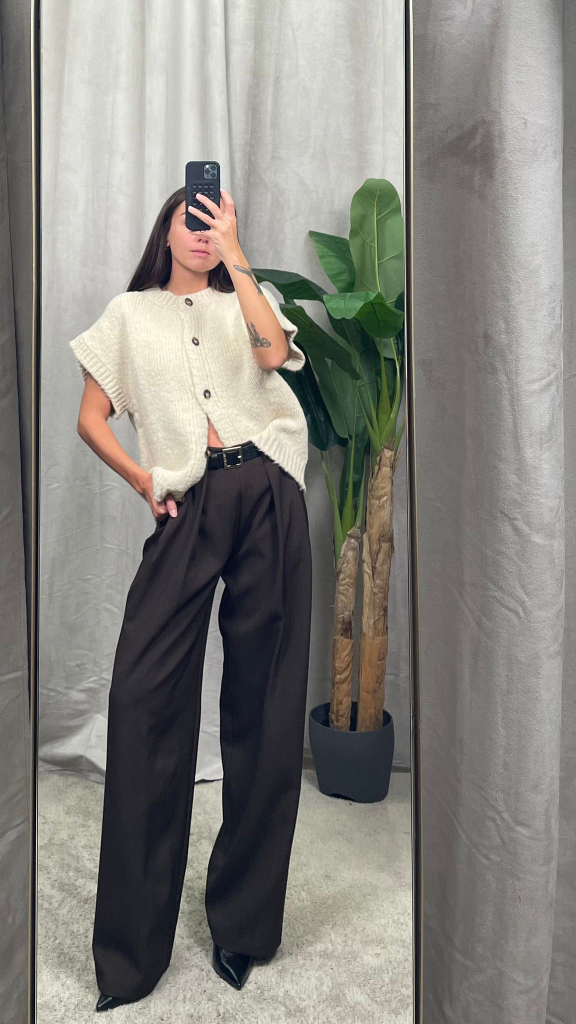 Pantalone ViCOLO con cinta -TF1688-
