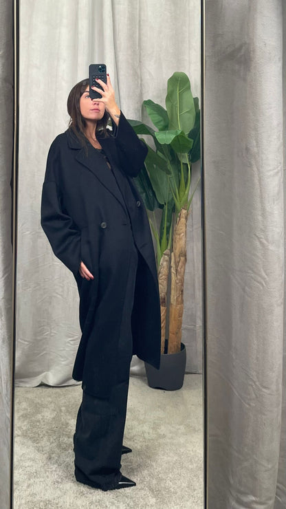Cappotto ViCOLO Ovetto Oversized Hand made -TF0003-