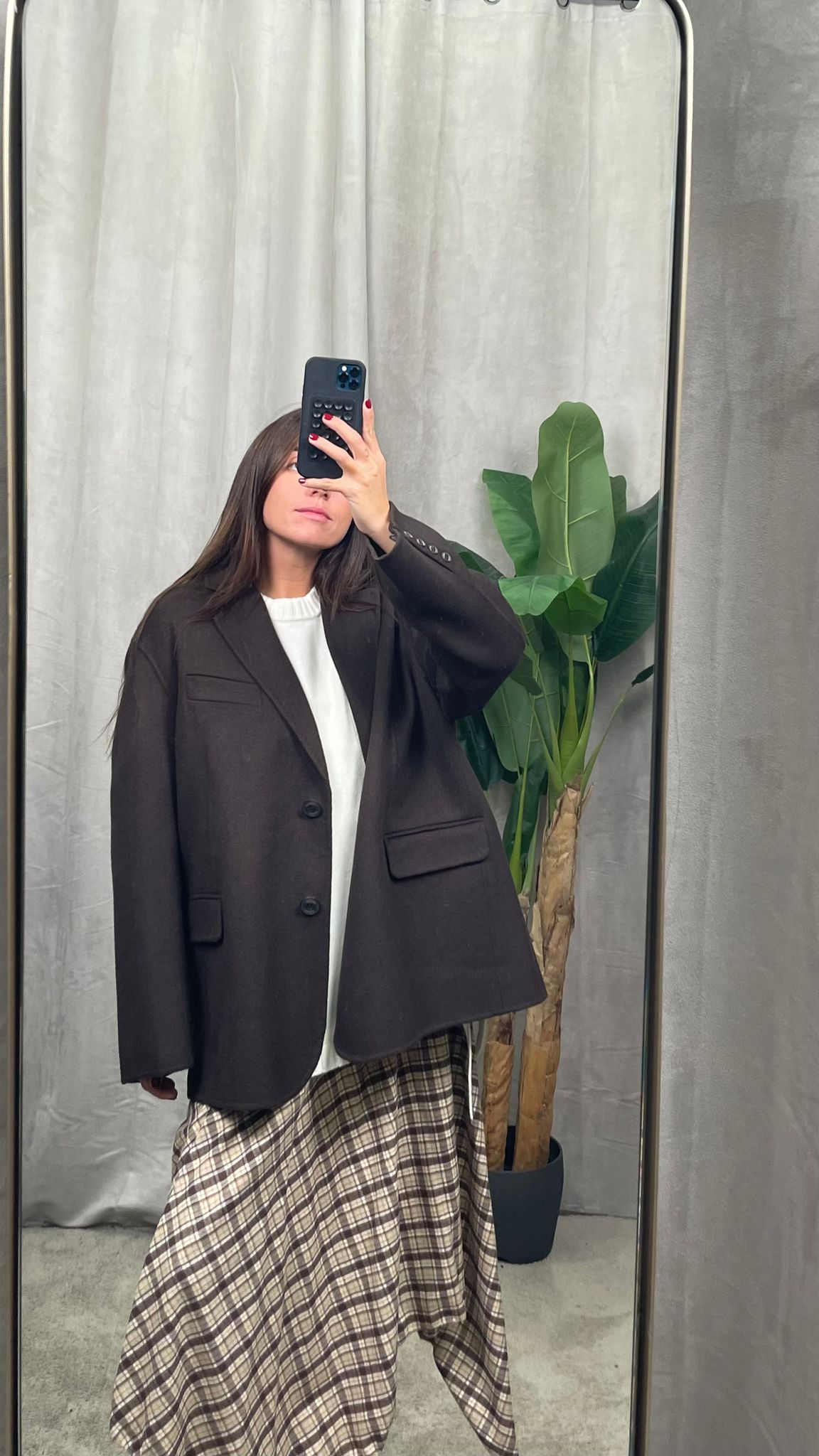 Cappotto taglio blazer ViCOLO hand made -TF0005-