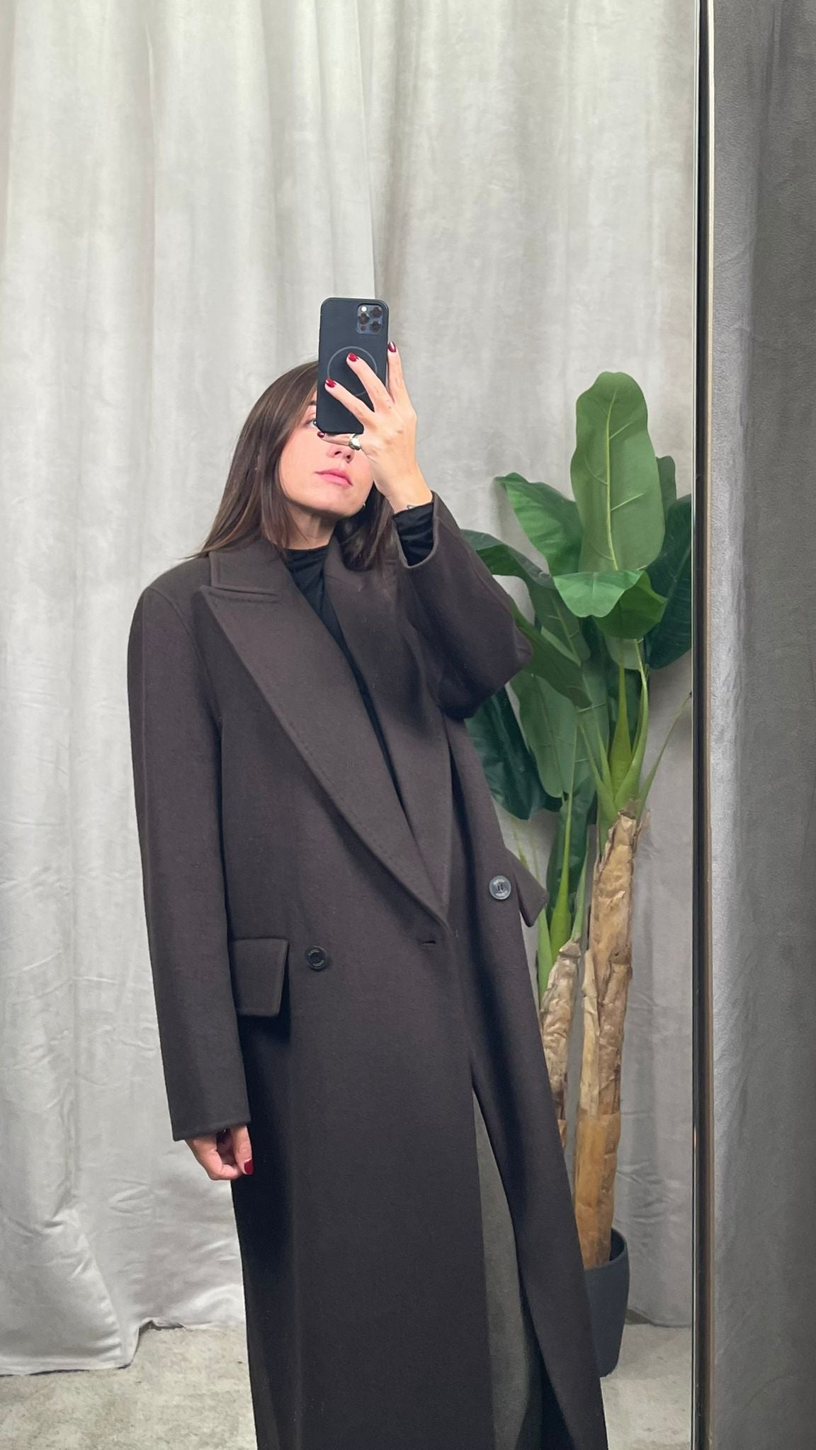 Cappotto lungo ViCOLO Hand Made -TF0009-