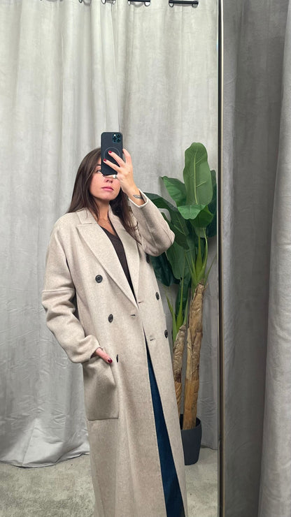 Cappotto ViCOLO basic lungo Hand made -TF0001-