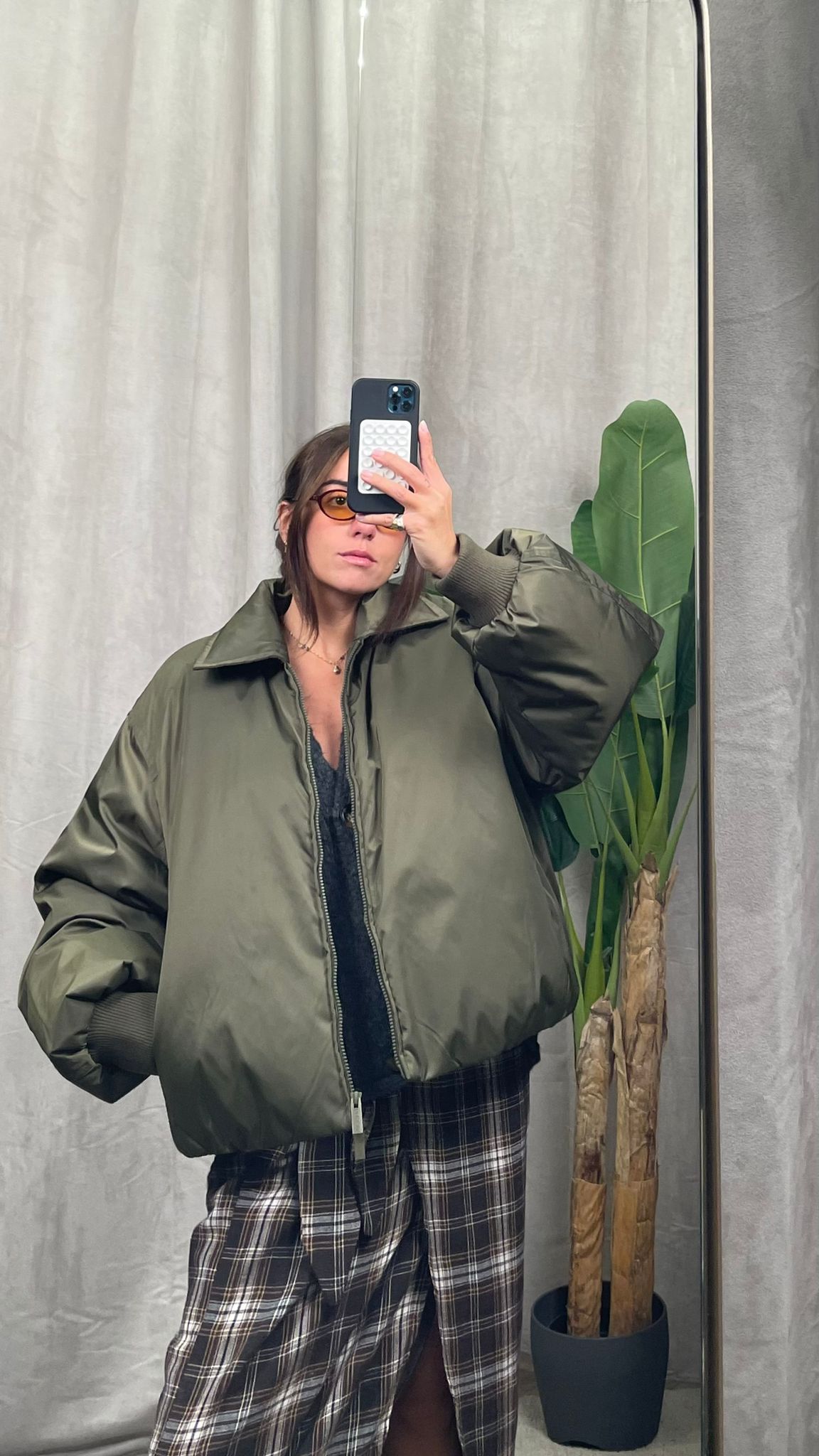 Piumino ViCOLO Over size -TF0013- (Verde/Nero)