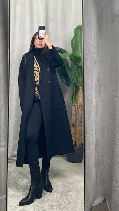 Cappotto ViCOLO basic lungo Hand made -TF0001-