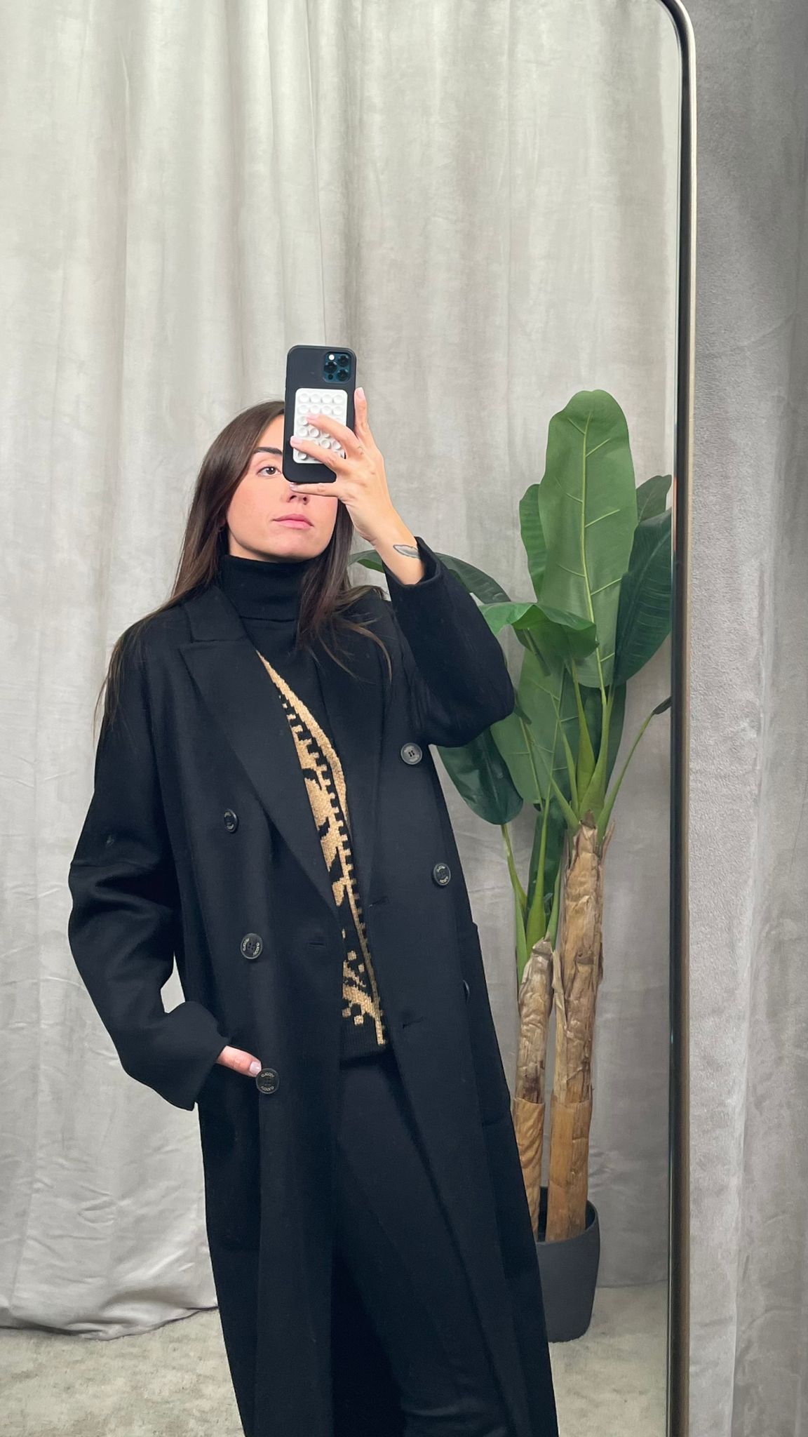 Cappotto ViCOLO basic lungo Hand made -TF0001-