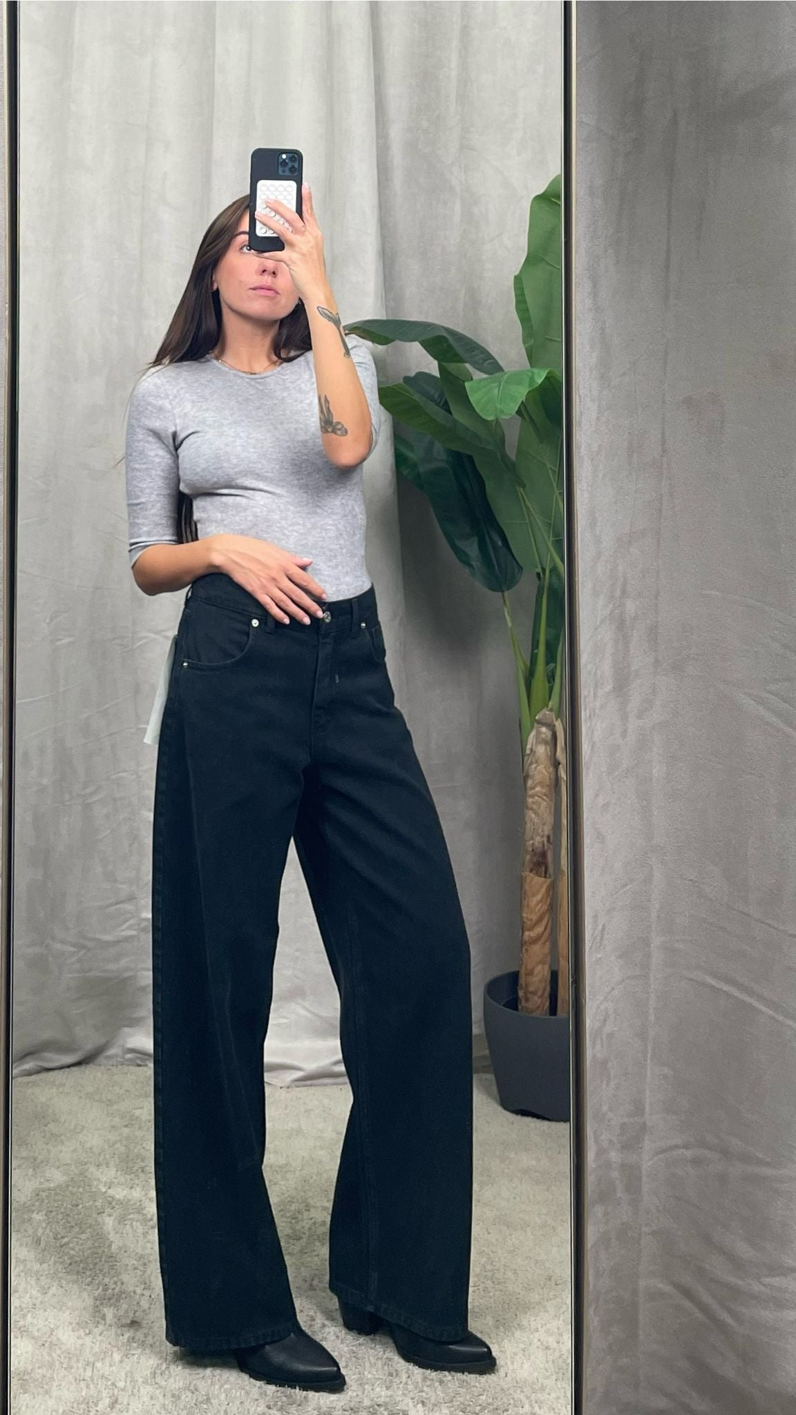 Jeans HaveOne mod. "Bella" (Cioccolato/Piombo/Nero) -PLS-P014-