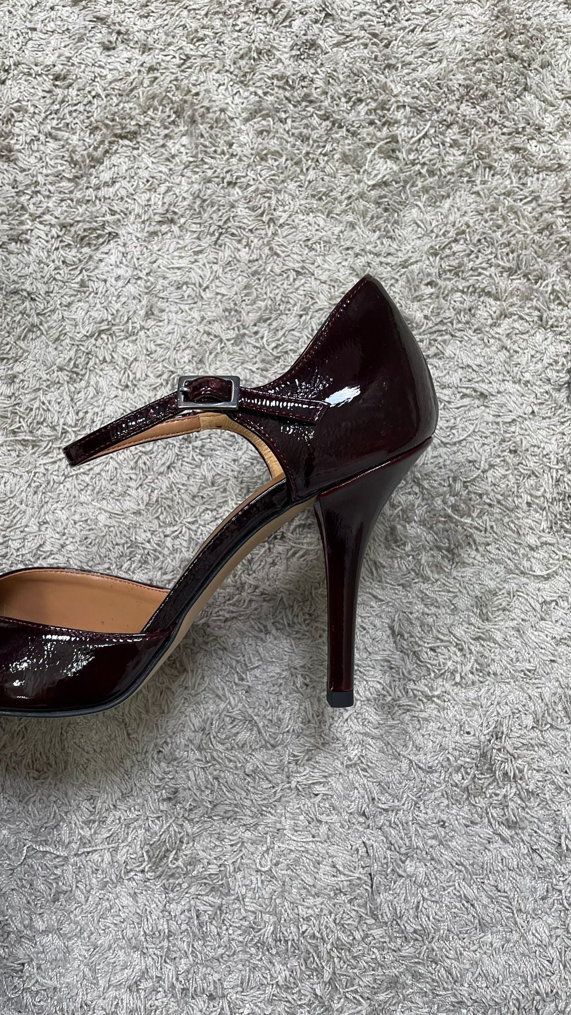 Décolleté Mary Jane DivineFollie (Nero/Bordeaux) -IS646-