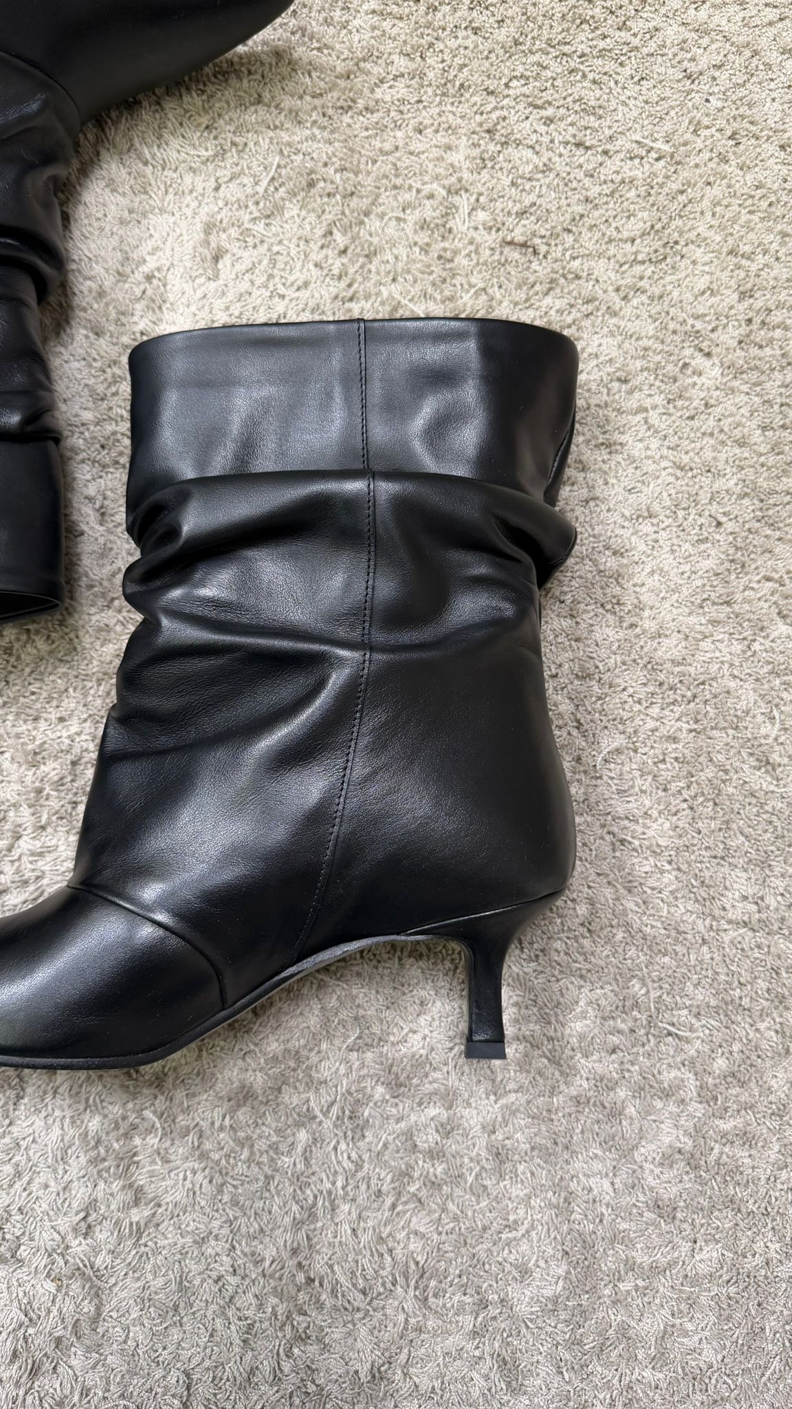 Stivaletto DivineFollie (Pelle Nero/Camoscio bruciato) -26/TR