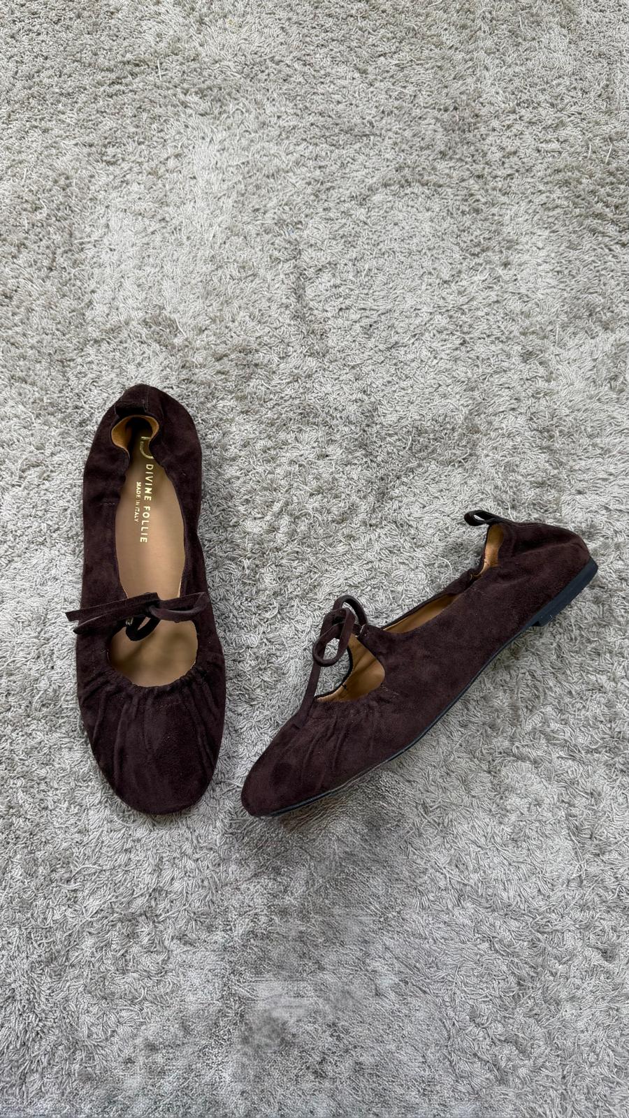 Ballerina scamosciata DivineFollie -BF09-