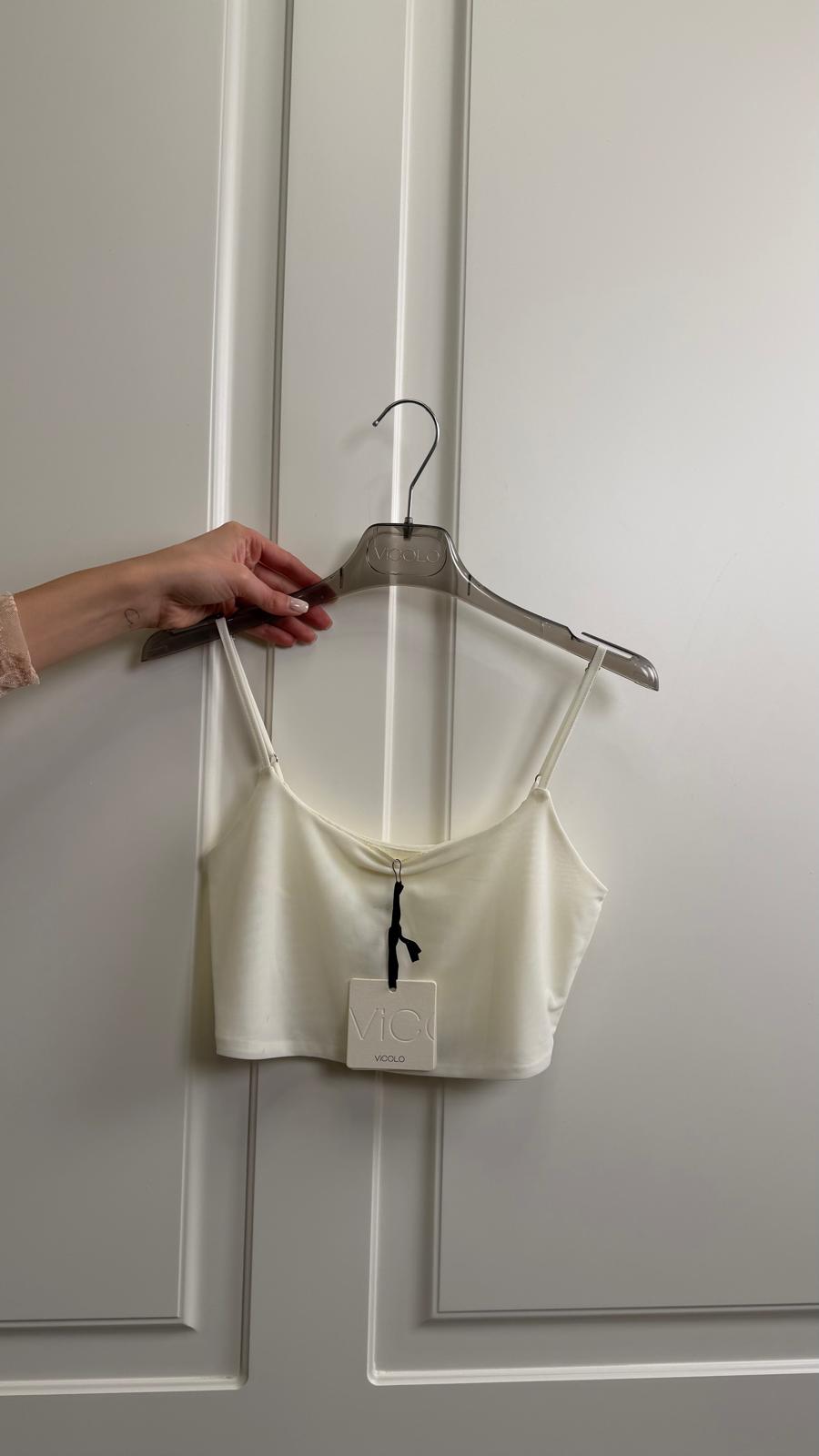 Top ViCOLO corto in mesh -UAB0259-